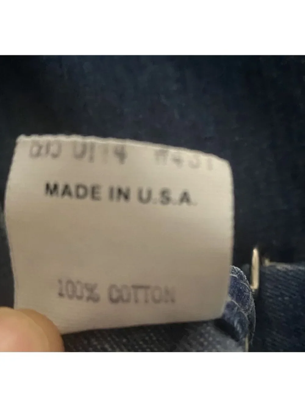 Vintage OSHKOSH B GOSH Bib Overalls Toddler Size 4 Blue Denim Vestbak Snap
